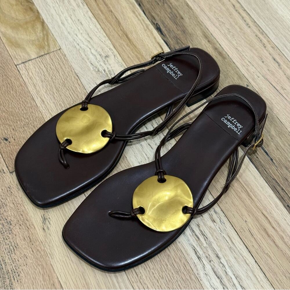 Jeffrey Campbell Chance Slingback Thong Sandals - Picture 4 of 6